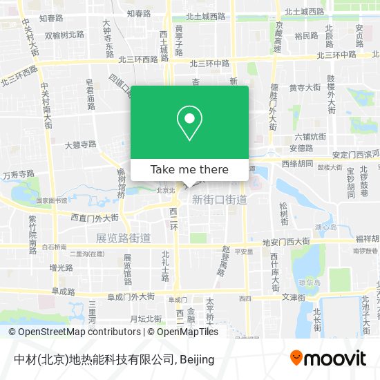 中材(北京)地热能科技有限公司 map