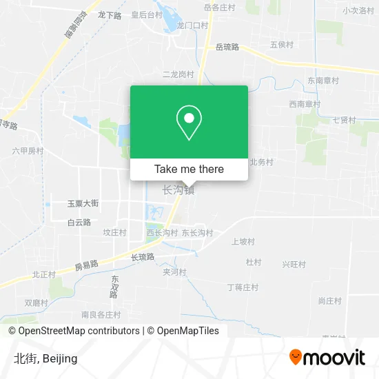 北街 map