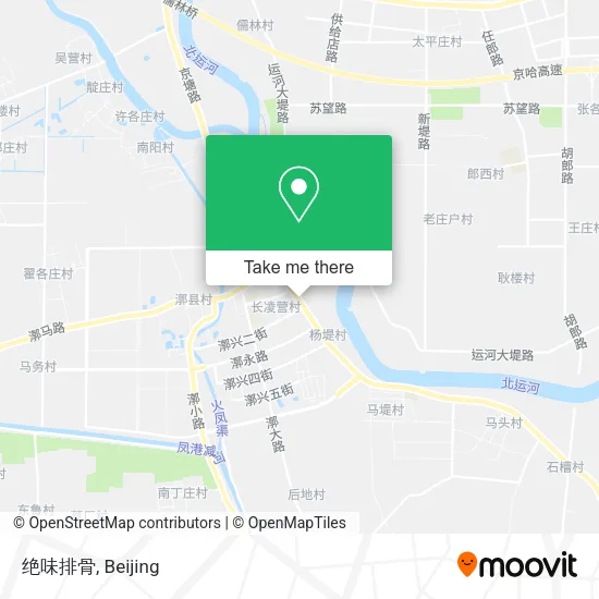 绝味排骨 map