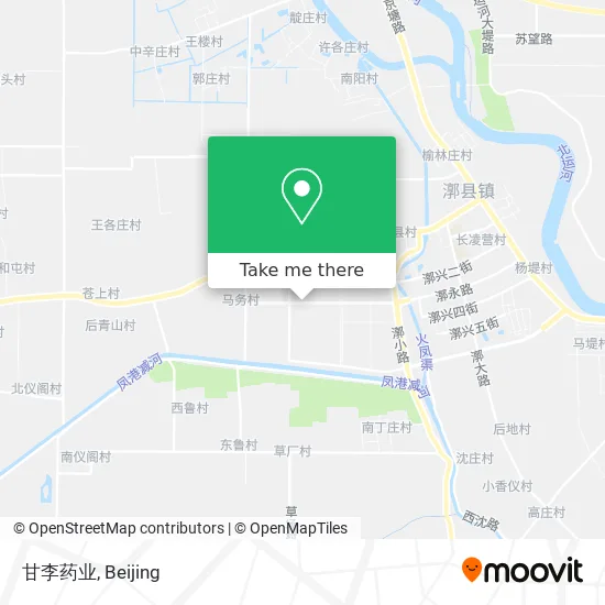 甘李药业 map