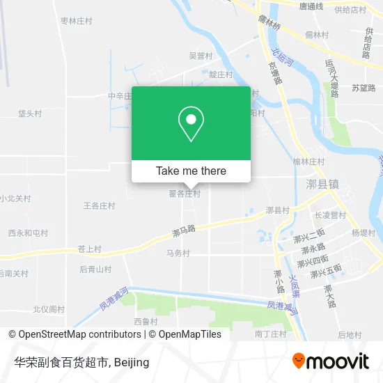 华荣副食百货超市 map