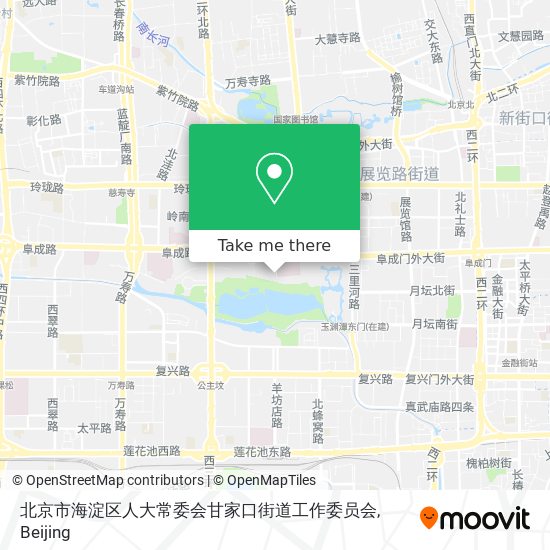 北京市海淀区人大常委会甘家口街道工作委员会 map