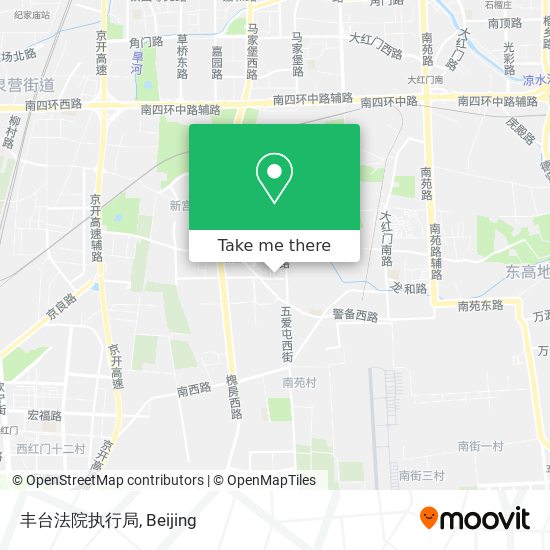 丰台法院执行局 map