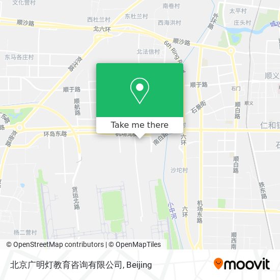 北京广明灯教育咨询有限公司 map