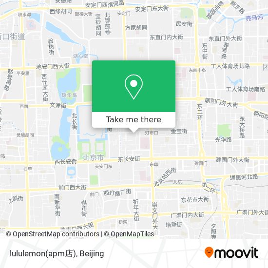 lululemon(apm店) map