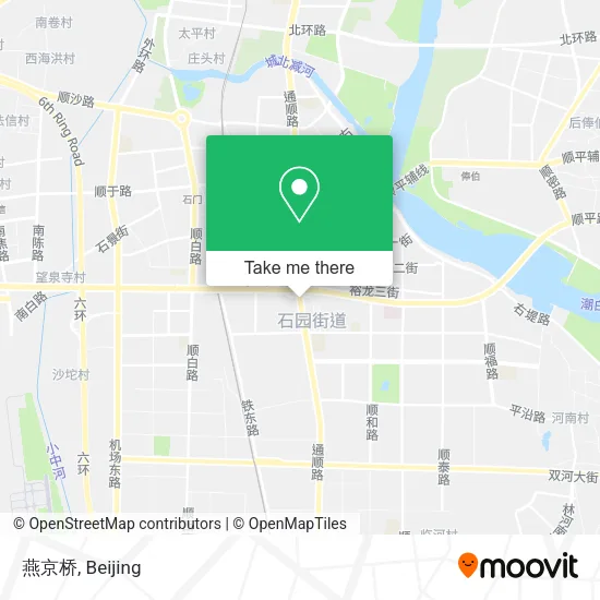 燕京桥 map