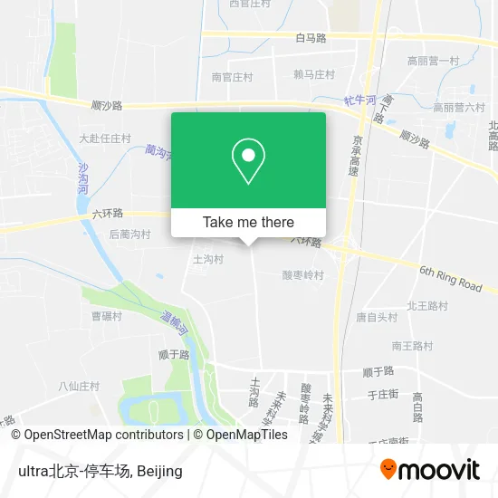 ultra北京-停车场 map