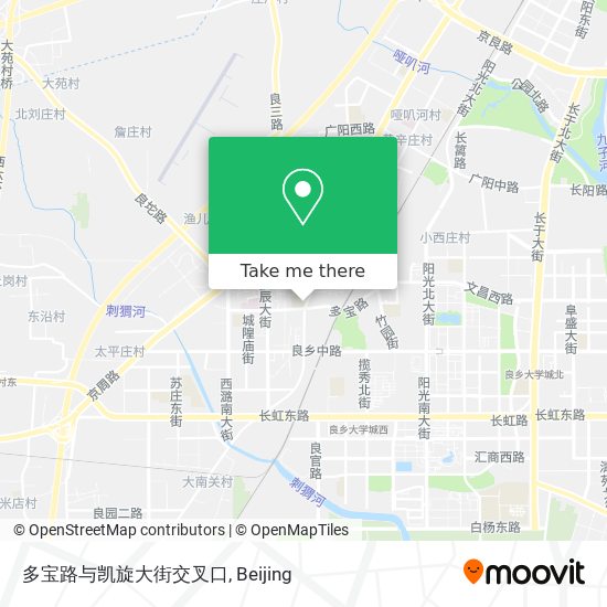 多宝路与凯旋大街交叉口 map