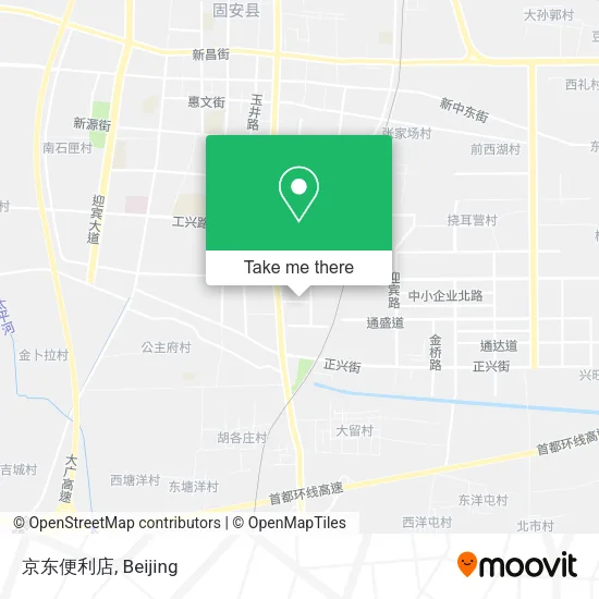 京东便利店 map