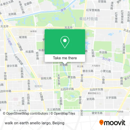 walk on earth anello largo map
