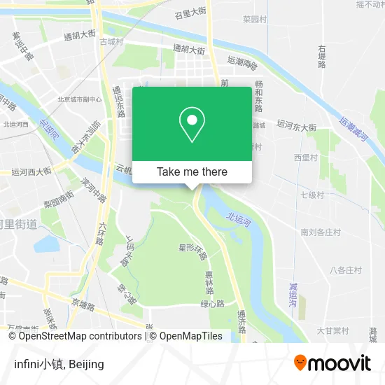 infini小镇 map