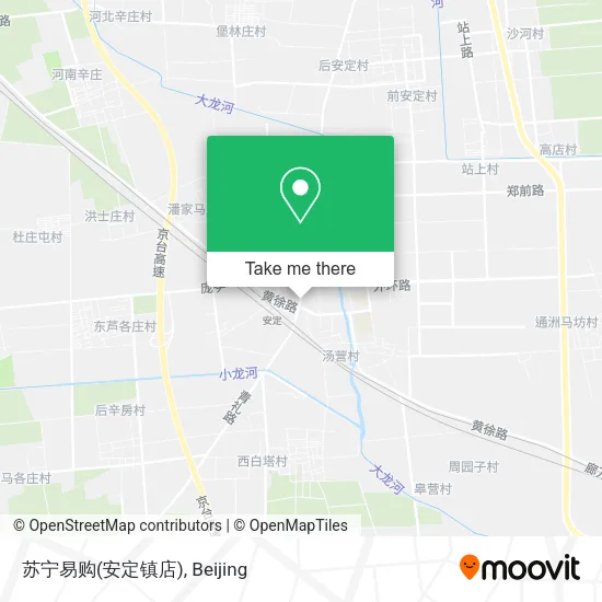 苏宁易购(安定镇店) map