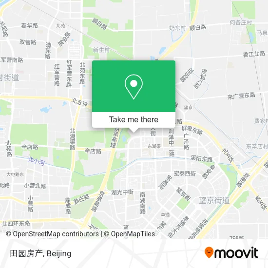 田园房产 map