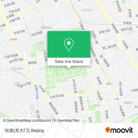哇塞(东大门) map