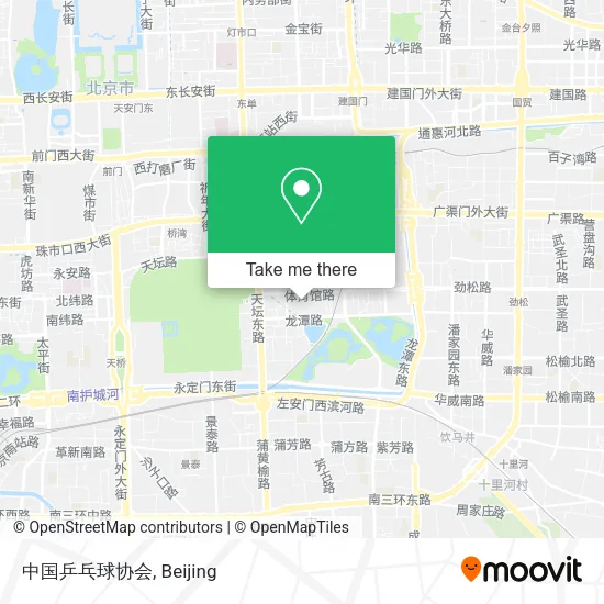 中国乒乓球协会 map