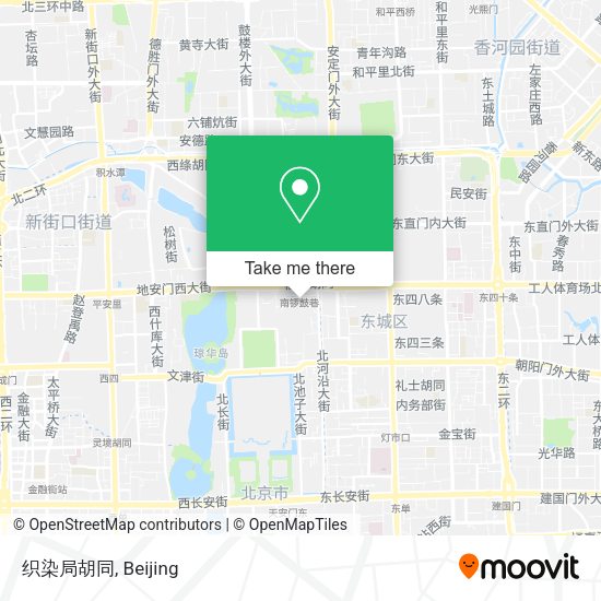 织染局胡同 map