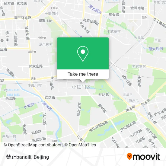 禁止banaili map