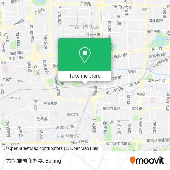古皖雅居商务宴 map