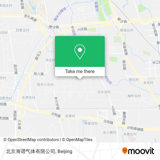 北京海谱气体有限公司 map