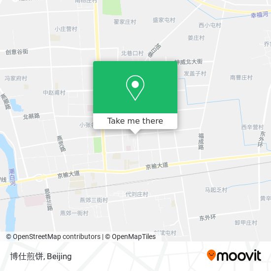 博仕煎饼 map