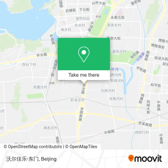 沃尔佳乐-东门 map