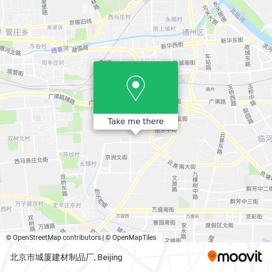北京市城厦建材制品厂 map