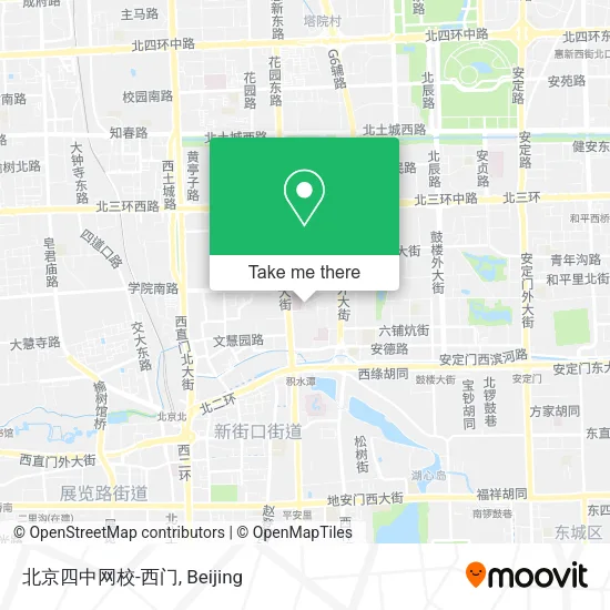 北京四中网校-西门 map