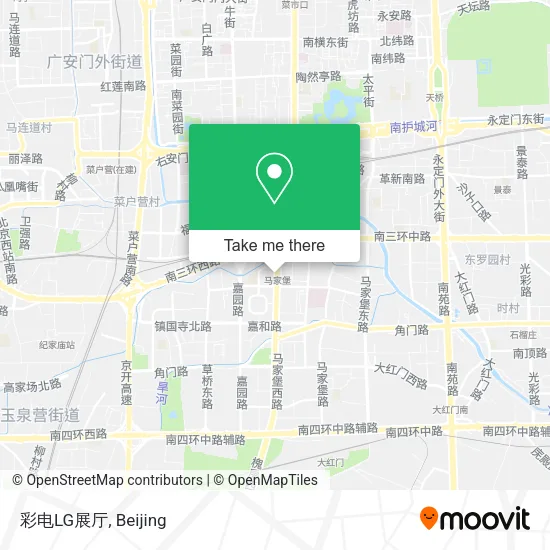 彩电LG展厅 map