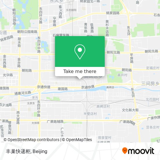 丰巢快递柜 map