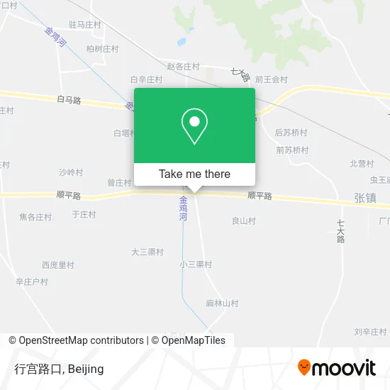 行宫路口 map