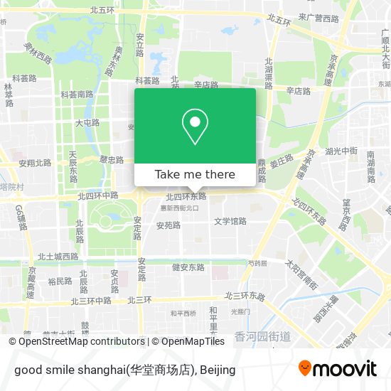 good smile shanghai(华堂商场店) map
