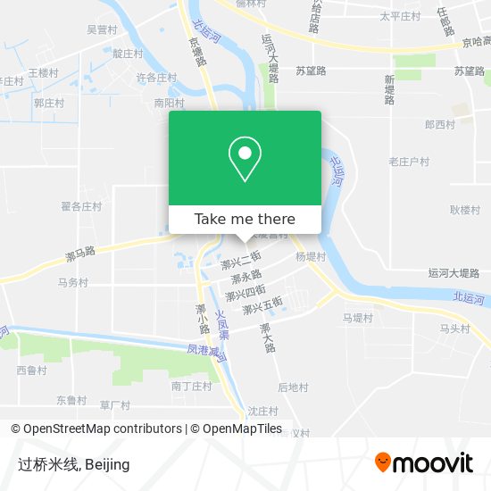 过桥米线 map