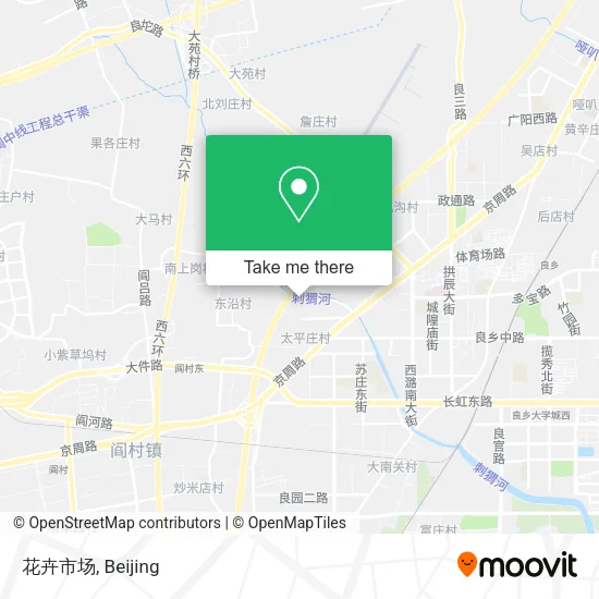 花卉市场 map