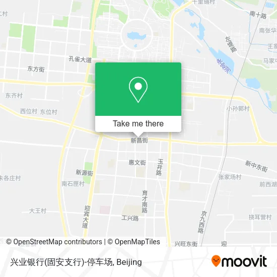 兴业银行(固安支行)-停车场 map