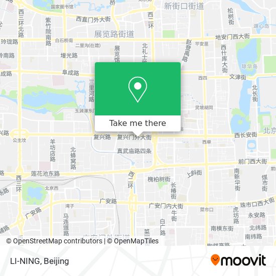 LI-NING map