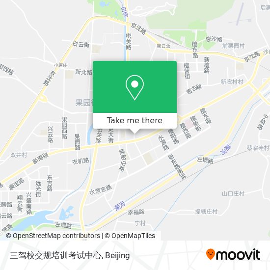 三驾校交规培训考试中心 map
