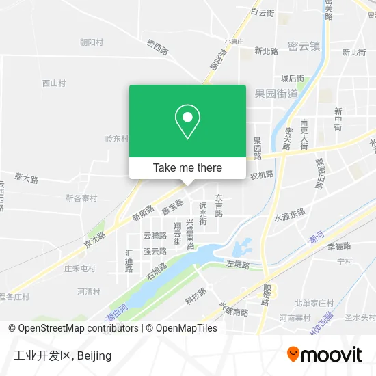工业开发区 map