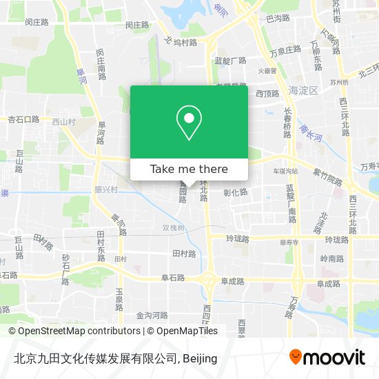 北京九田文化传媒发展有限公司 map