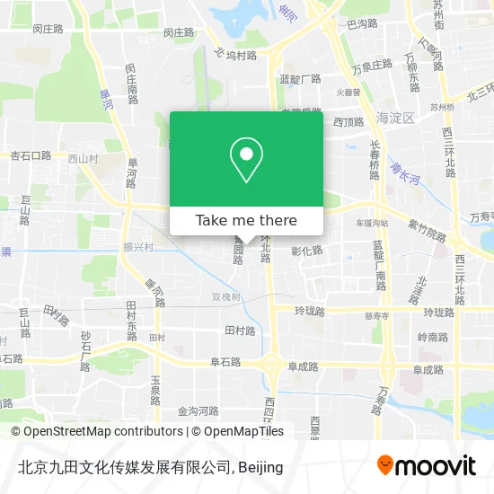 北京九田文化传媒发展有限公司 map