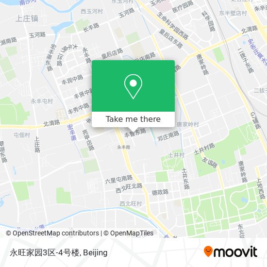 永旺家园3区-4号楼 map