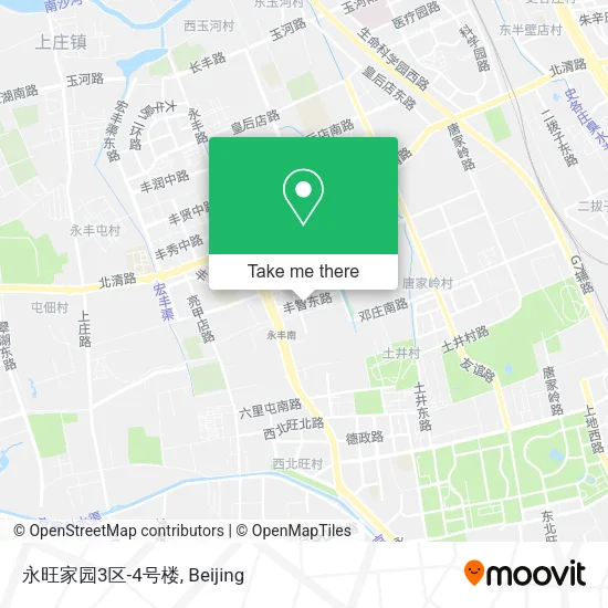 永旺家园3区-4号楼 map