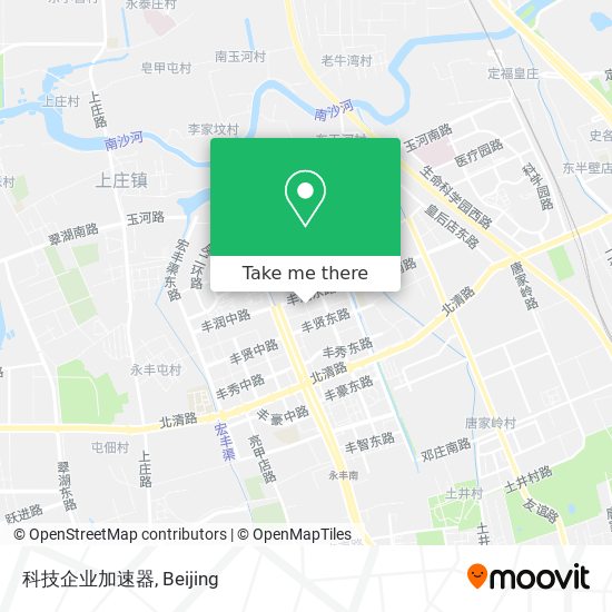 科技企业加速器 map