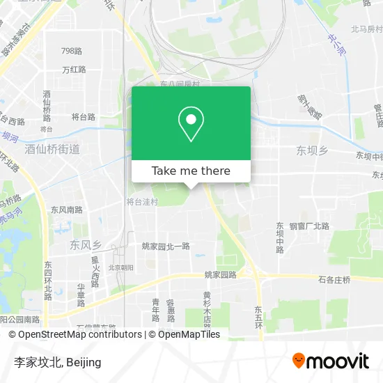 李家坟北 map