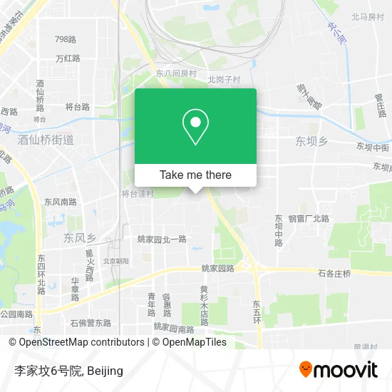 李家坟6号院 map