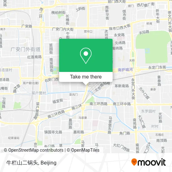 牛栏山二锅头 map