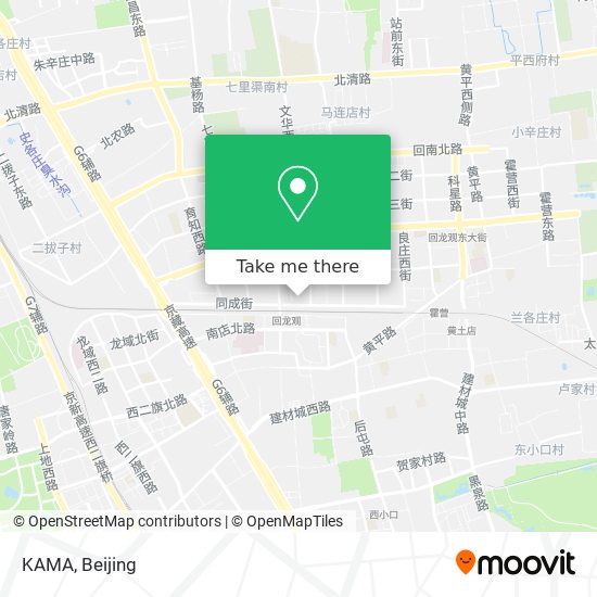 KAMA map