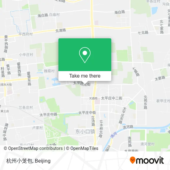杭州小笼包 map