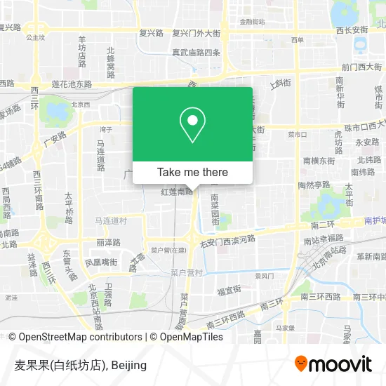 麦果果(白纸坊店) map