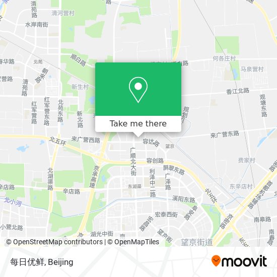 每日优鲜 map