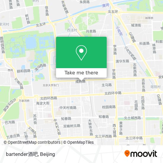 bartender酒吧 map